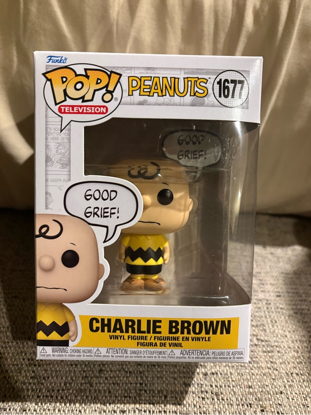 New in box - Funko Pop Animation: Peanuts - Charlie Brown